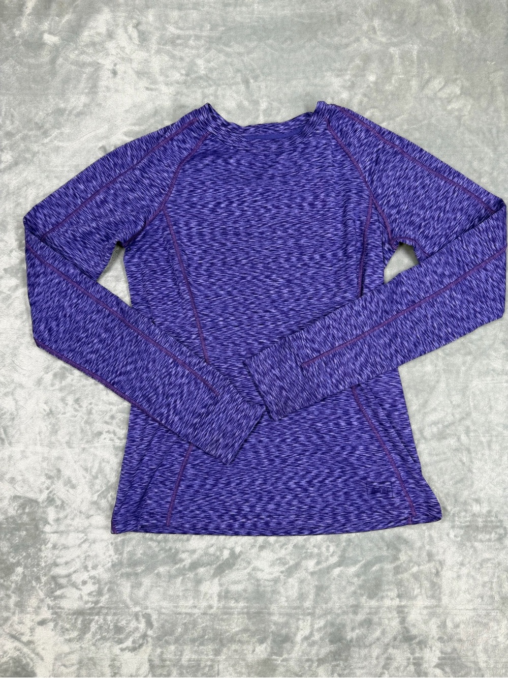 REI Women’s Purple Heather Long-Sleeve Performance Tee